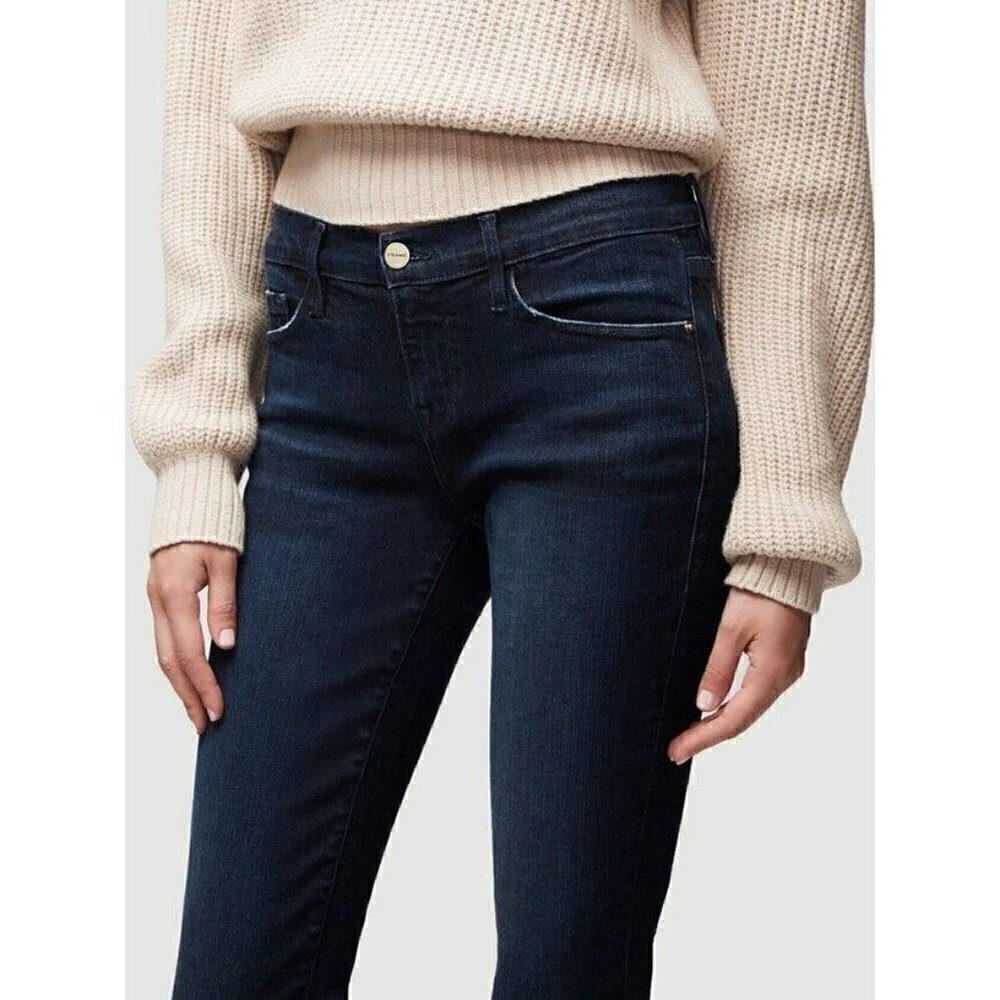 FRAME Le Skinny de Jeanne Jeans in Lauretta Wash Women’s Sz 27